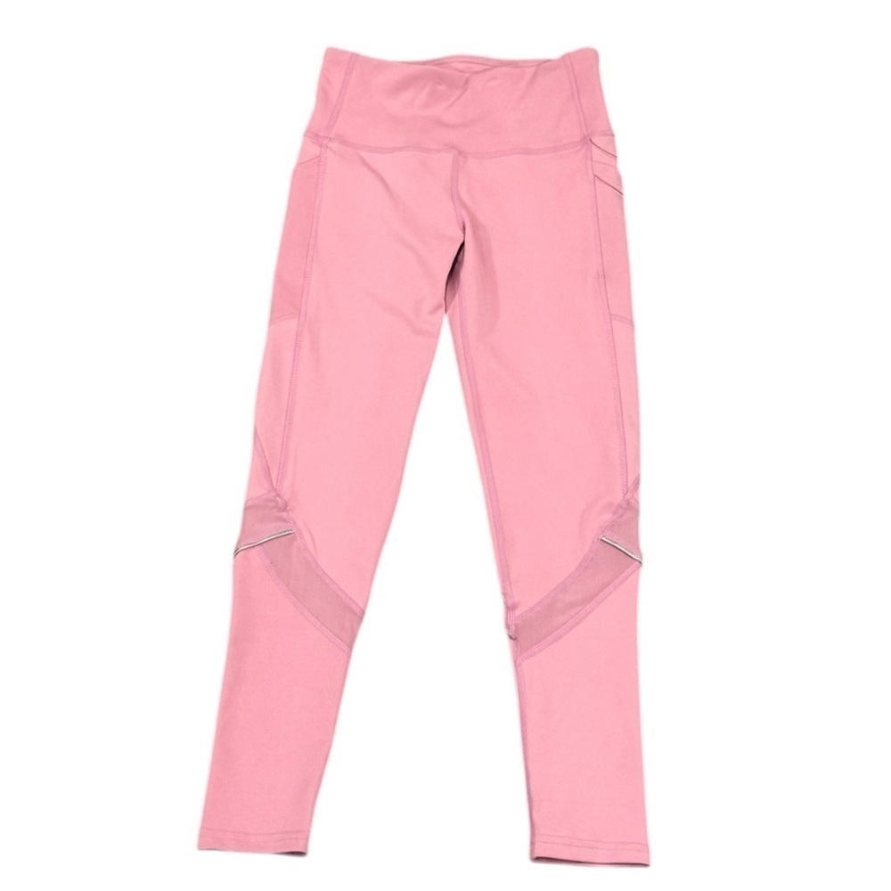 BSP | Pink Leggings with Mesh Details